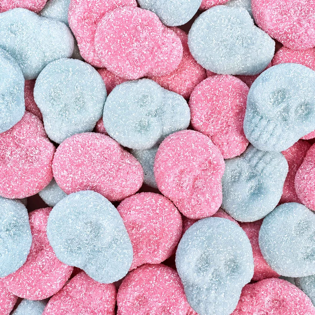 Foamy_Sour_Bubblegum_Skulls Vegan Be Glitimo
